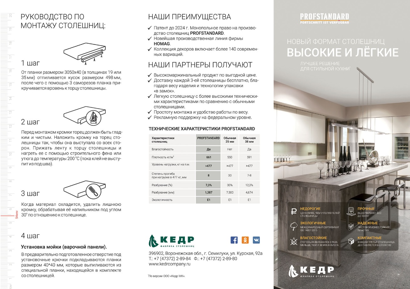 Столешница КЕДР 600х3000х40 мм 3027/S Гранит белый — цена в Бузулуке,  купить в интернет-магазине, характеристики и отзывы, фото